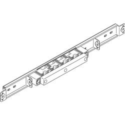 Portasbarre TIFAST FBC/850N isolatore fondo armadi larghezza 850mm 250-630A uso industriale e civile