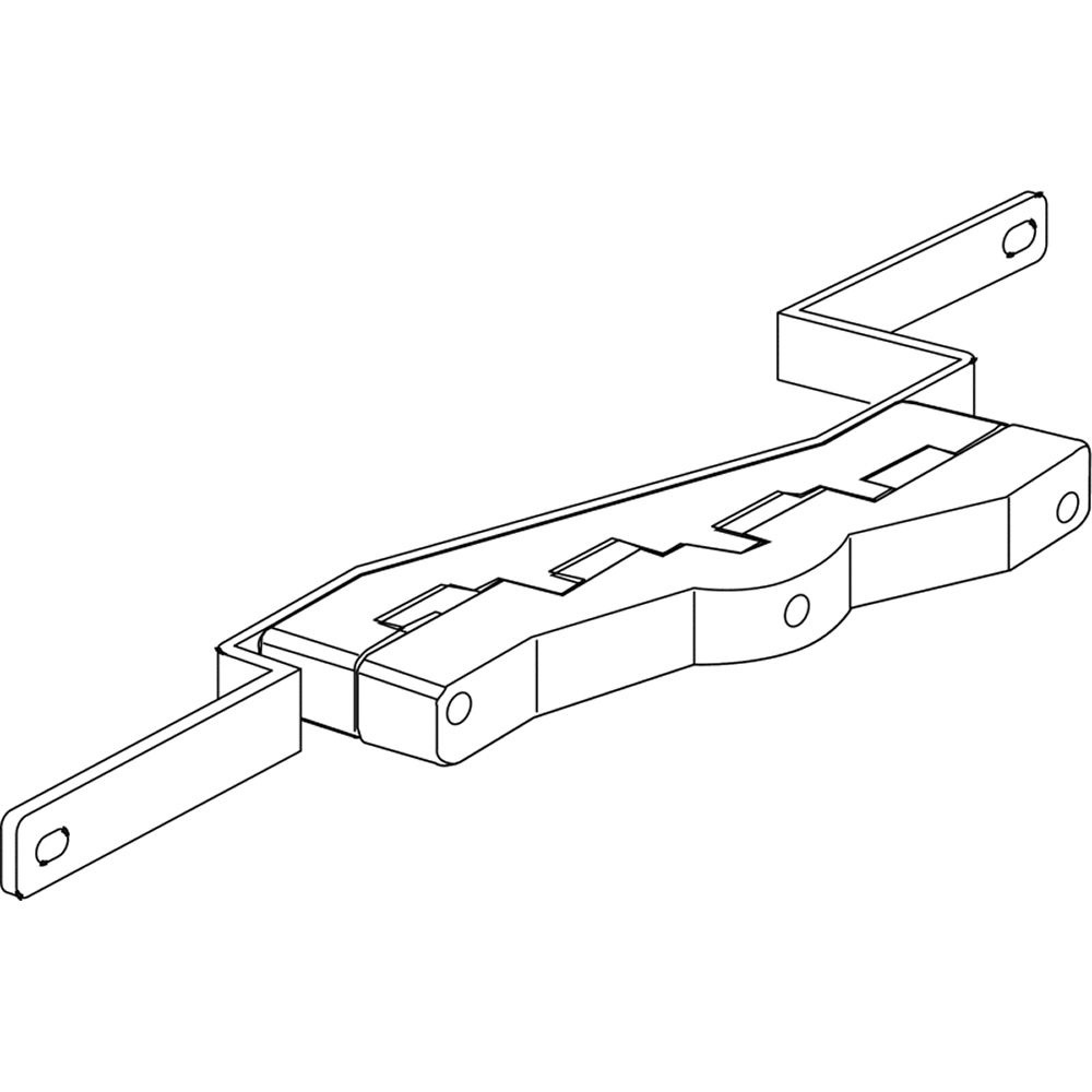 Isolatore portabarre TIFAST scaletta 850mm 250-630A per vano barre armadi elettrici