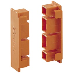Testata pettini TIFAST 1P/2P isolante per quadri MAS 24-36 moduli DIN uso industriale e civile