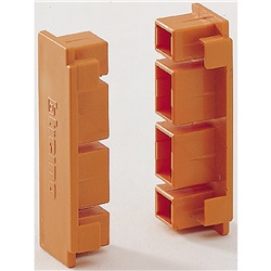 Testata pettini trifase TIFAST 3P/4P per quadri elettrici MAS 24-36 moduli DIN