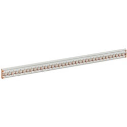 Pettine elettrico monofase TIFAST 1P 80A 36 moduli DIN per quadri elettrici industriali e civili