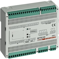 Modulo I/O 24 ingressi digitali 4 ingressi analogici 6 uscite relè controllo segnali industriale