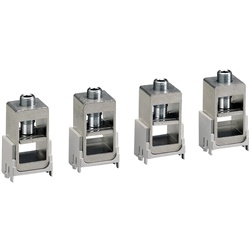 Morsetto esterno 250A 4 poli kit 4 pezzi per cavi flessibili e rigidi applicazioni elettriche