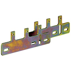 Supporto per profilati Mega M160/250 piastre fissaggio per interruttori 3P-4P ambito elettrico industriale