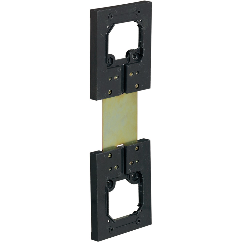 Base di fondo MEGA M160/250 3P-4P per fissaggio parete installazioni elettriche robuste