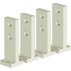 Set attacchi posteriori piatti MEGA M630/1600ES 8 pezzi per sistemi elettrici robusti e sicuri