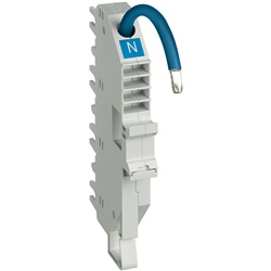 Base in cavo BTDIN 1 modulo 63A N blu per installazioni elettriche professionali