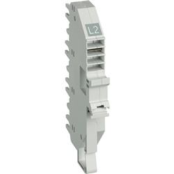 Base plug-in BTDIN L2 grigia per collegamento modulare quadri elettrici Easy 250/400