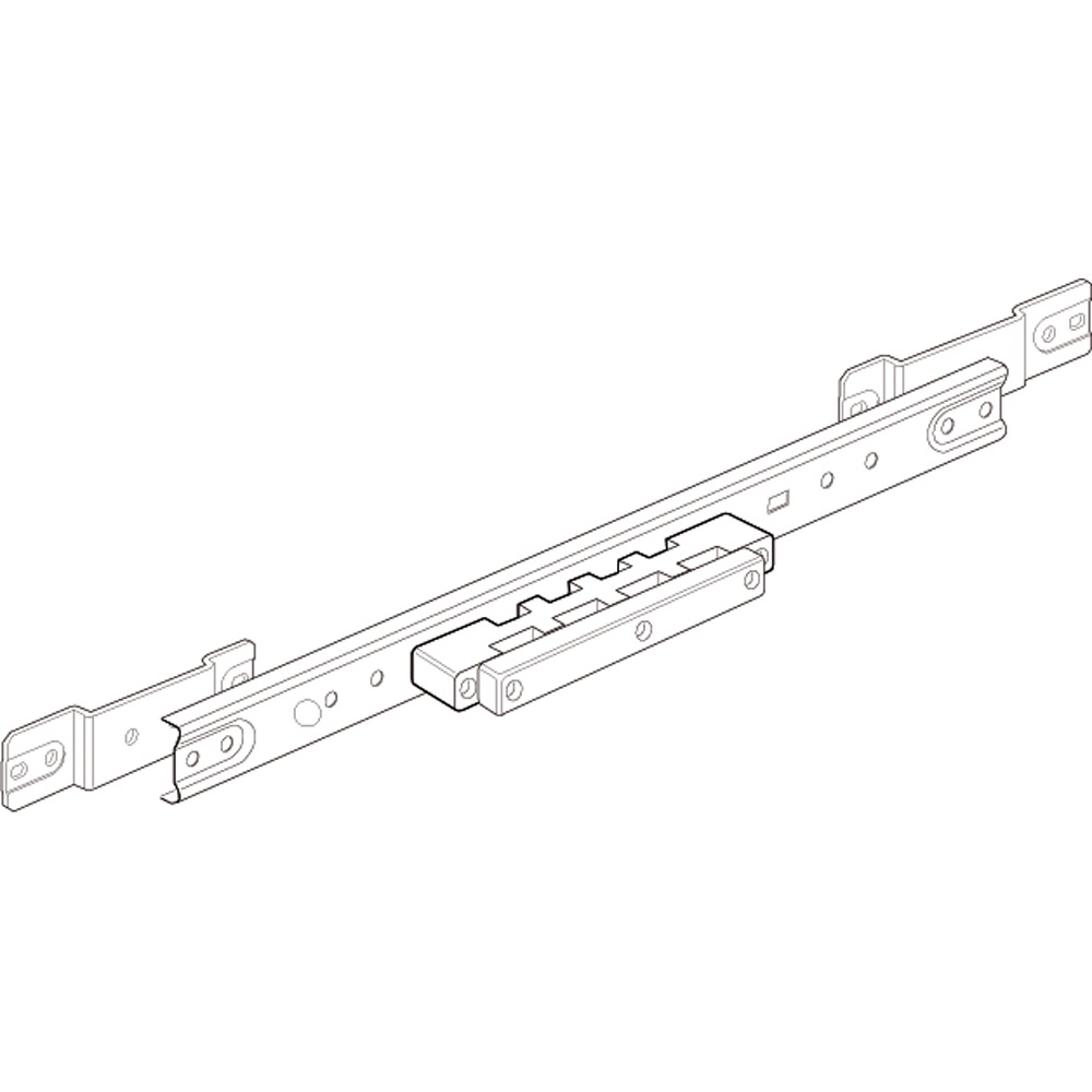 Isolatore lineare fondo 400A portabarre 850mm per MAS800 MAS4000 quadro elettrico