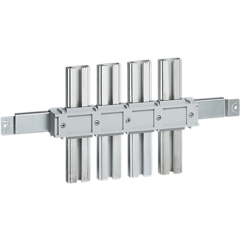 Isolatore lineare intermedio 400A portabarre 4 poli larghezza 850mm per quadri elettrici industriali e civili