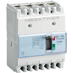 Interruttore manovra 4 poli 160A MS1 per impianti elettrici civili e industriali