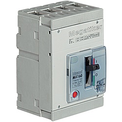 Interruttore magnetotermico MEGA MA160 3P+N 100A 36kA protezione impianti elettrici trifase residenziali industriali