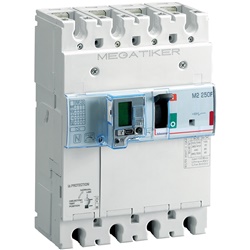 Interruttore magnetotermico differenziale 3P+N/2 160A 36kA BTIT724F160D per protezione impianti elettrici