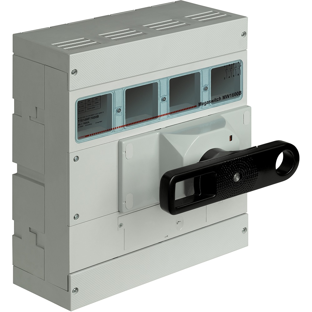 Sezionatore MW1600 4 poli 1600A 690Vac con bobina per applicazioni industriali