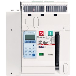 Interruttore automatico Megabreak MA25 4 poli 2500A 50kA fisso per impianti industriali alta potenza