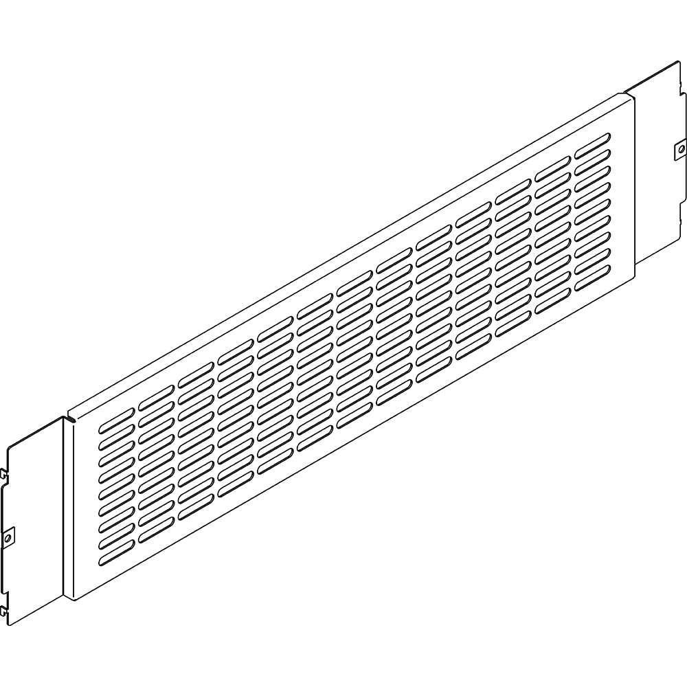 Piastra asolata 850x200 mm ventilata resistente per impianti elettrici