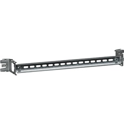 Profilato DIN 35 in alluminio 850mm per fissaggio apparecchi modulari e morsettiere