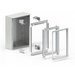 Kit quadro modulare MAS altezza 1200 mm per montaggio accessori impianti elettrici