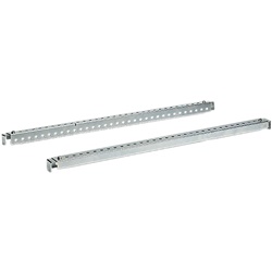 Profilato a U zincato 850 mm per supporto componenti elettrici interno armadi HDX