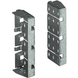 Supporti tecnici resistenti coppia per fissaggio piastre elettriche professionali