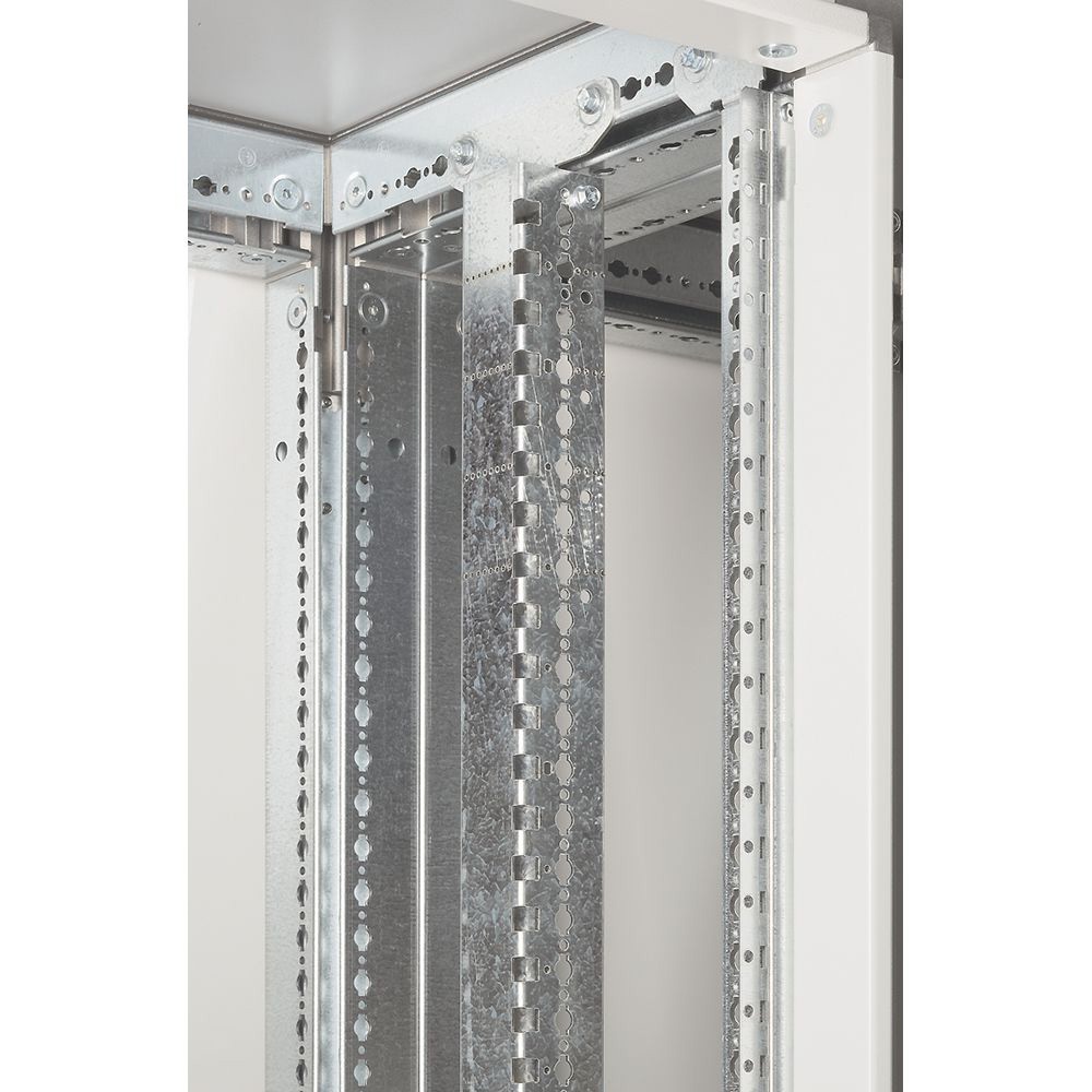 Piastroni funzionali passo variabile per armadi elettrici HDX 850x2000mm vani barre interni