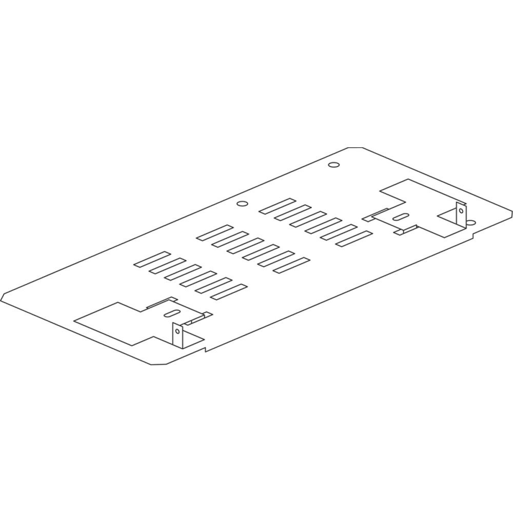 Setto separatore orizzontale forma 3 per interruttori segregazione 600mm elettrico