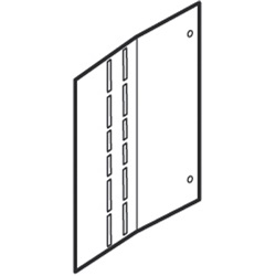 Kit separazione verticale elementi funzionali 400mm installazioni elettriche sicure