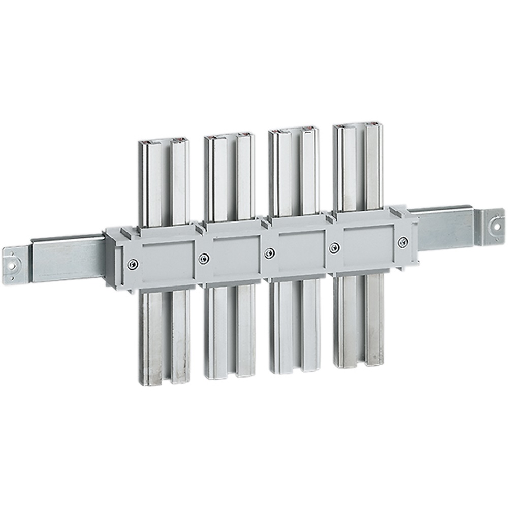 Supporto lineare alluminio per barre C 630-1600A passo 75mm impianti elettrici industriali e civili