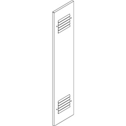 Pannello aerato laterale MDX 800 altezza 2000 mm per armadi elettrici robusto ventilato
