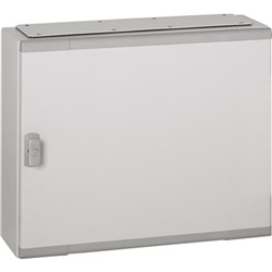 Quadro elettrico MAS MDX monoblocco 600x600 mm lamiera grigio RAL 7035 per installazioni industriali e civili