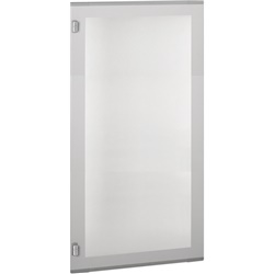Porta vetro 850x2000 mm per armadi elettrici MDX, trasparente resistente sicurezza integrata