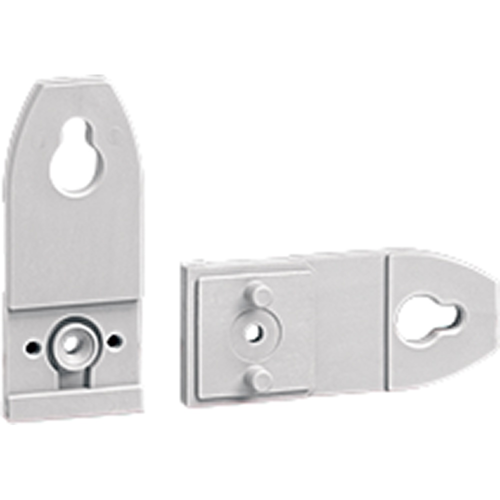Kit 4 piastre fissaggio muro per quadri elettrici LDX400 LDX800 resistente e stabile