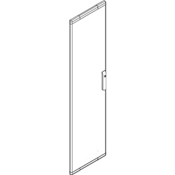 Porta vano esterno MAS LDX 400 lamiera 350x1400 mm protezione impianti elettrici