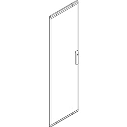 Porta esterna vano tecnico MAS LDX 400 in lamiera 350x1600 mm resistente e sicura
