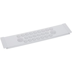 Piastra passacavi resistente per quadri e armadi LDX800 larghezza 400mm impianti elettrici