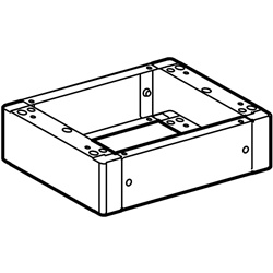 Zoccolo vano barre MAS 800 resistente per armadi elettrici da pavimento LDX800
