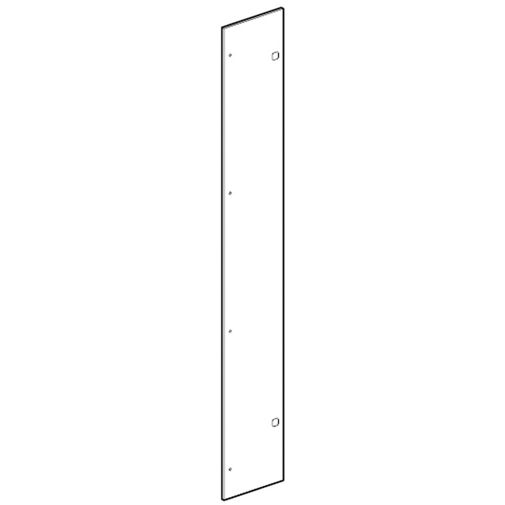Pannello frontale MAS 800 1400mm protezione barre distribuzione elettrica