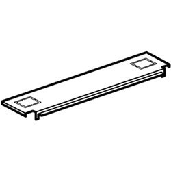 Setto separatore orizzontale MAS400 larghezza 850mm per quadri elettrici industriali