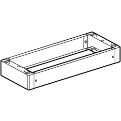 Zoccolo 850x100 mm per armadi MAS 800 base robusta installazione elettrica