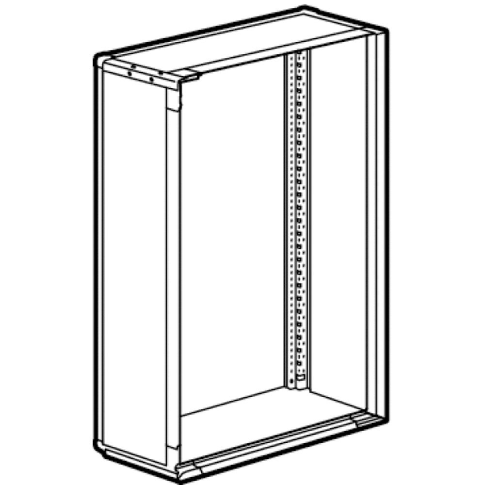 Quadro elettrico MAS LDX 800 850x1200 mm lamiera verniciata grigio RAL 7035 per impianti industriali e civili