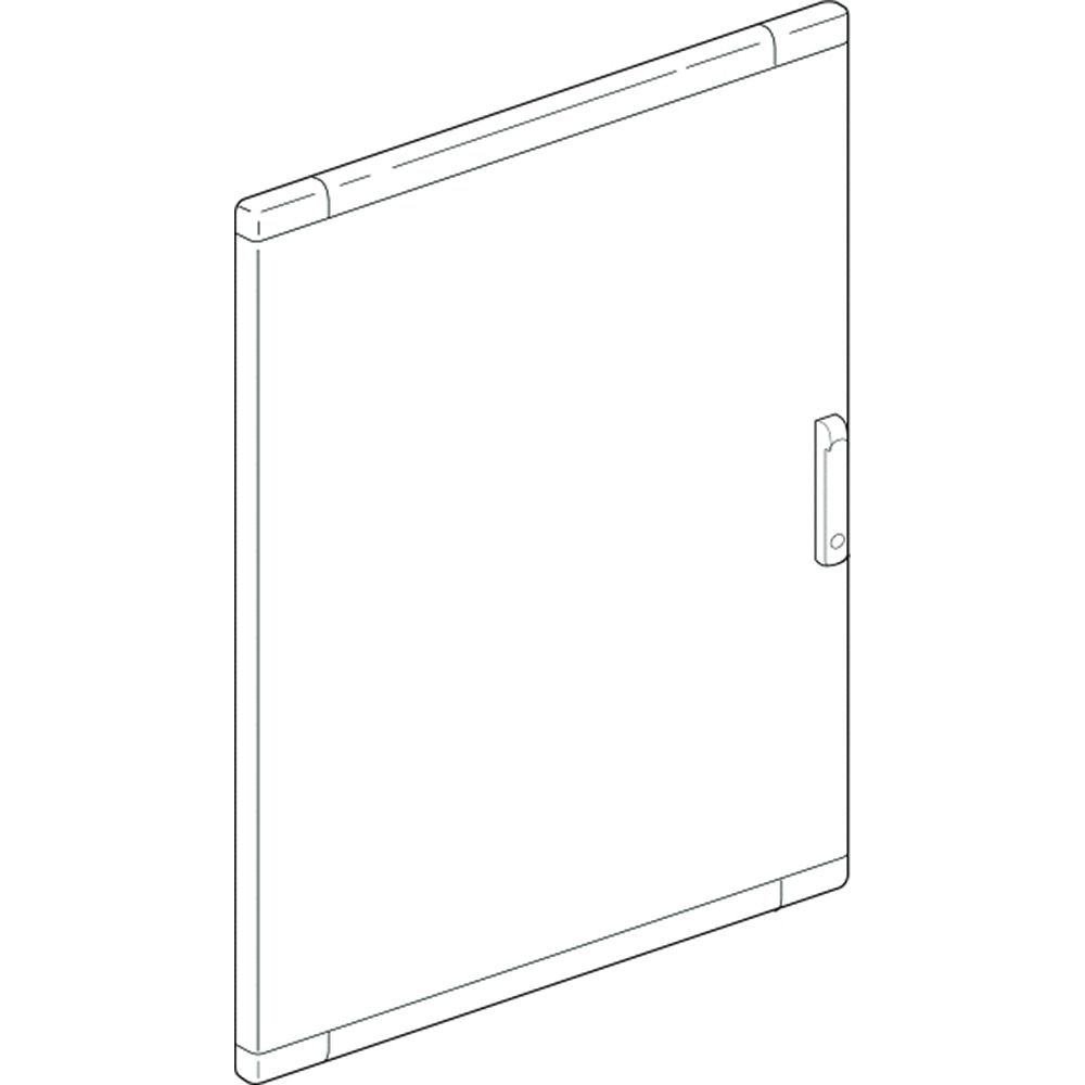 Porta lamiera robusta 850x1200 mm per quadri elettrici parete LDX400 LDX800