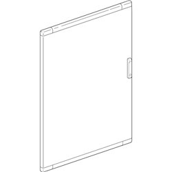 Porta lamiera 850x1600 mm per armadi elettrici robusta e resistente settore industriale