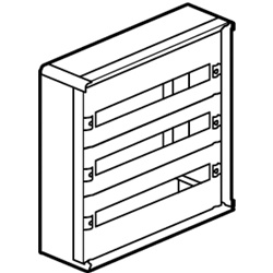 Quadro elettrico da incasso componibile SDX-L 72 moduli 515x550 mm per installazioni residenziali e commerciali