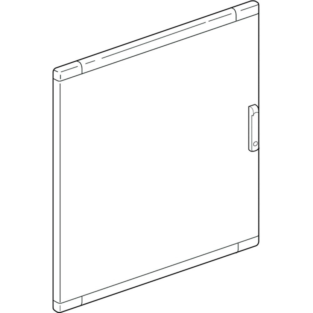Porta lamiera piena 515x550mm per quadri elettrici alta resistenza settore industriale