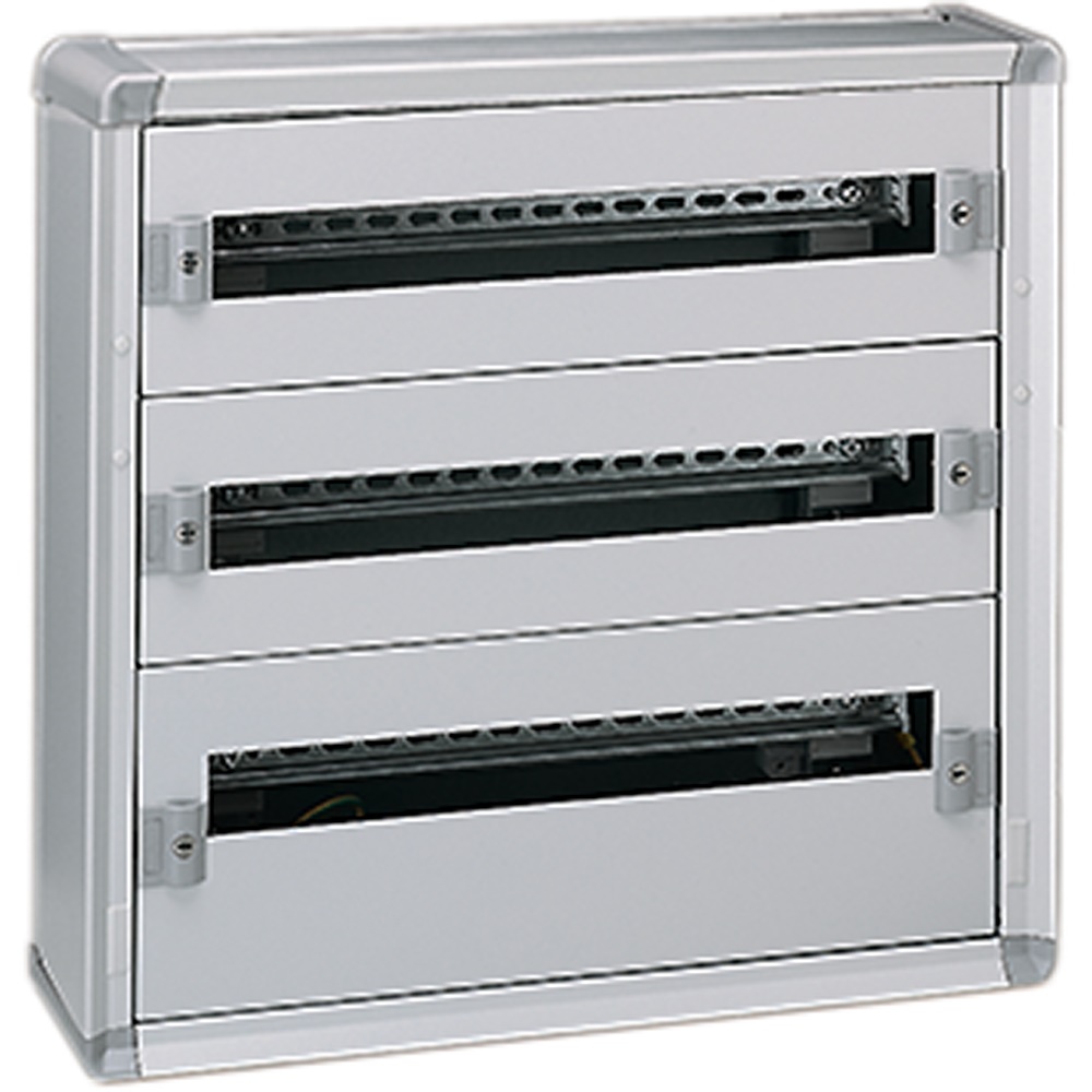 quadro elettrico da parete SDX-P 515x550x145mm 24 moduli DIN35 plastica isolamento II uso residenziale industriale