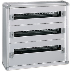 quadro elettrico da parete SDX-P 515x550x145mm 24 moduli DIN35 plastica isolamento II uso residenziale industriale