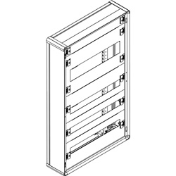 Quadro elettrico componibile SDX-L 515x850mm 24 moduli DIN per installazioni modulari