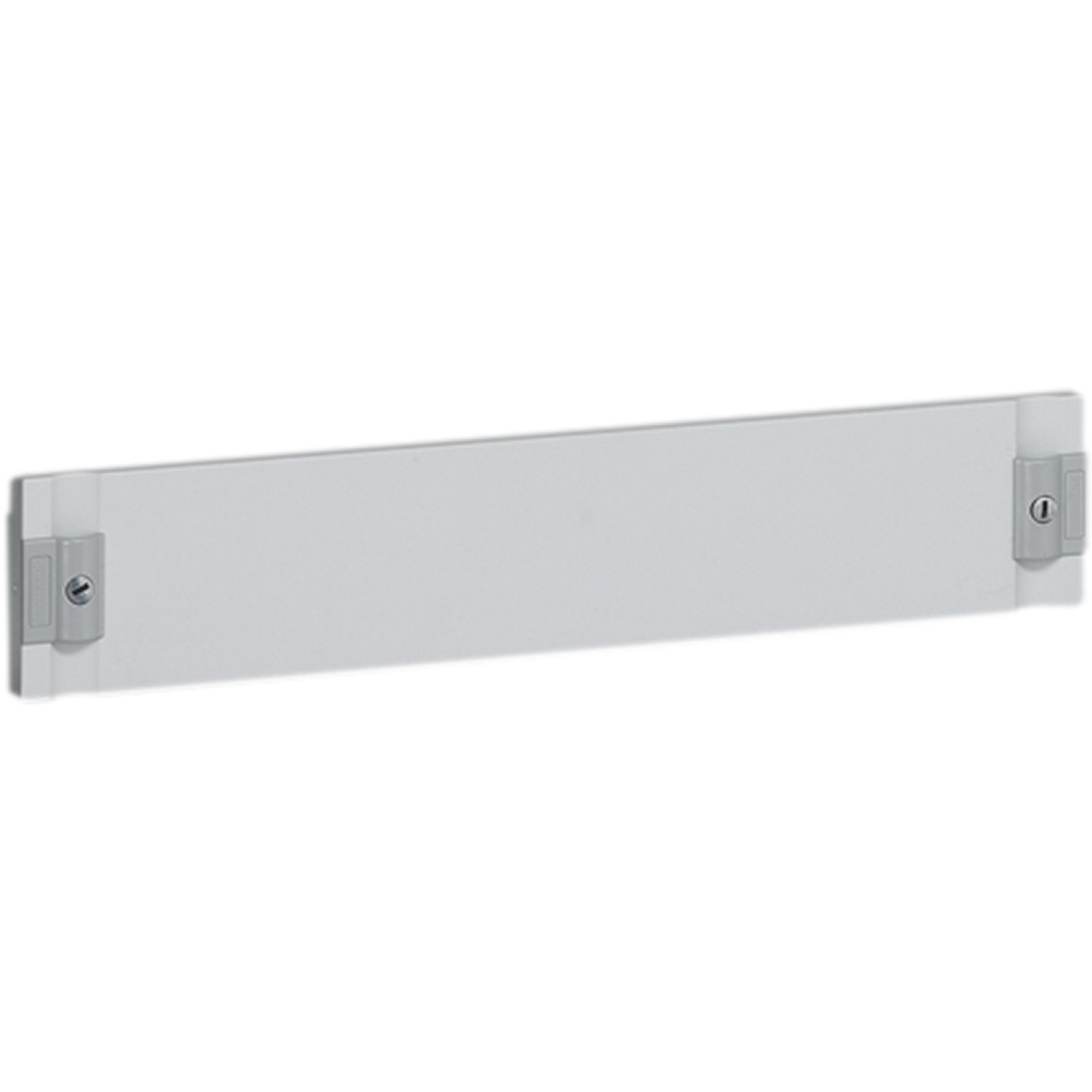 Pannello plastica cieco 600x50mm fissaggio 1/4 giro per quadri elettrici
