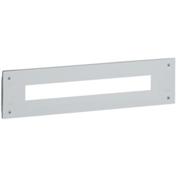 Pannello modulare metallo 24 moduli DIN 600x150mm per quadri elettrici residenziali industriali