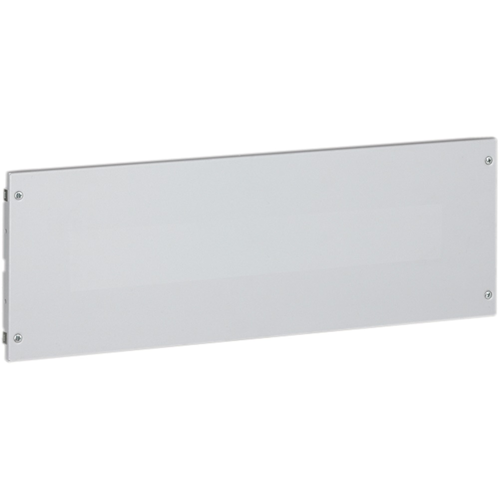 Pannello cieco 600x200 mm 4 viti fissaggio per quadri elettrici protezione e copertura spazi inutilizzati
